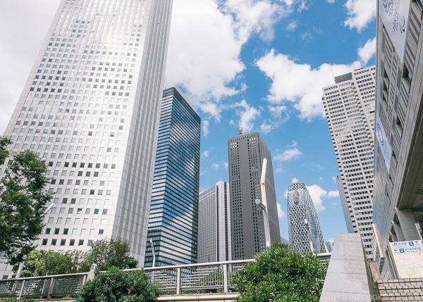 Shinjuku Skyscrapers - Shinjuku Travel Guide | justonecookbook.com