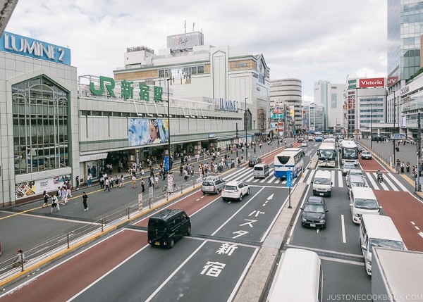 Shinjuku Station - Shinjuku Travel Guide | justonecookbook.com