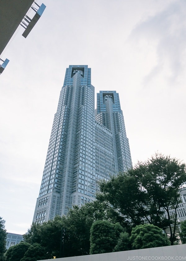 Tokyo Metropolitan Government Building - Shinjuku Travel Guide | justonecookbook.com