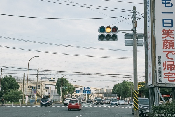 signal light - Guide to Driving in Japan | www.justonecookbook.com