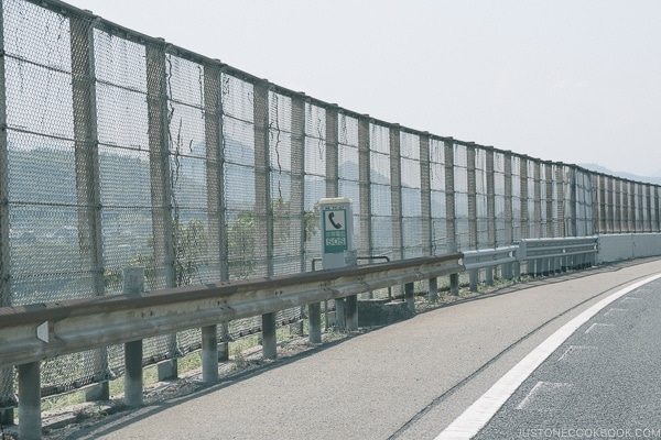 emergency phones on freeway - Guide to Driving in Japan | www.justonecookbook.com