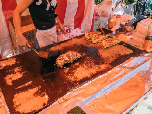 Okonomiyaki japonés