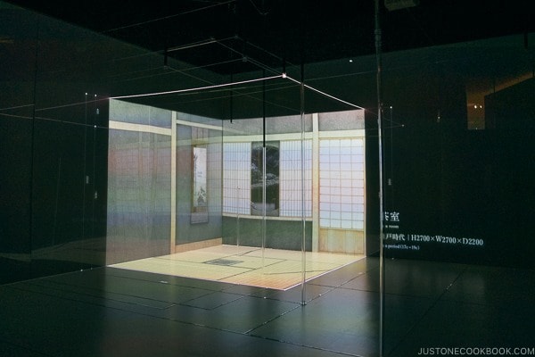 Japanese Architecture to Scale in 3D at Mori Art Museum Roppongi Hills Mori Tower - Tokyo Roppongi Travel Guide | www.justonecookbook.com