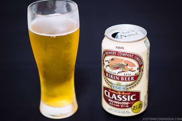 Kirin Beer Classic - Guide for Japanese Beer | www.justonecookbook.com