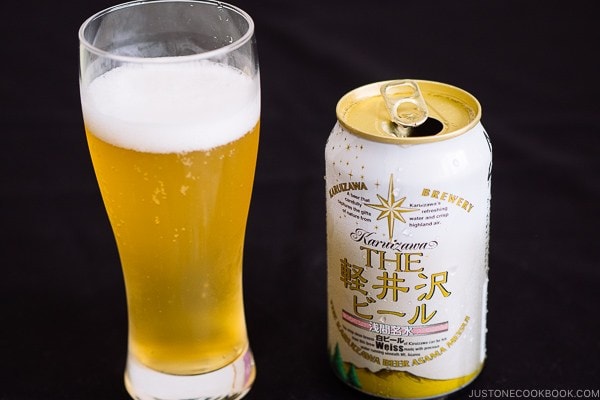 Karuizawa Weiss Beer - Guide for Japanese Beer | www.justonecookbook.com