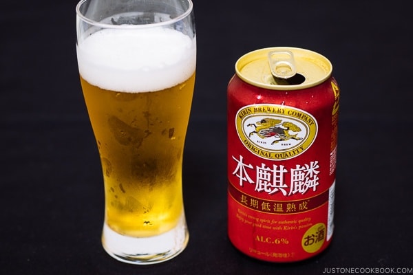 Hon Kirin Beer - Guide for Japanese Beer | www.justonecookbook.com