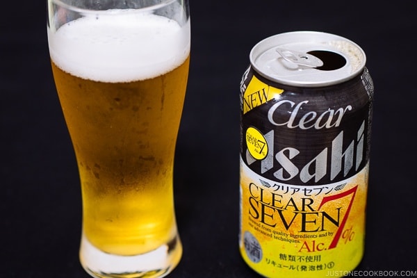 Asahi Clear 7 - Guide for Japanese Beer | www.justonecookbook.com