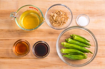 Okra Ohitashi Ingredients