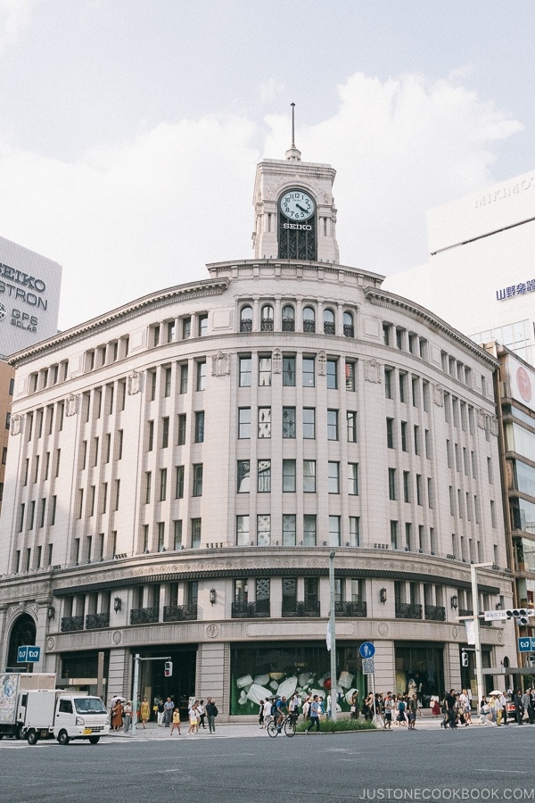 Wako department store - Tokyo Ginza Travel Guide | www.justonecookbook.com