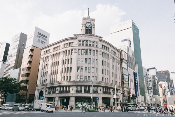 Wako department store - Tokyo Ginza Travel Guide | www.justonecookbook.com