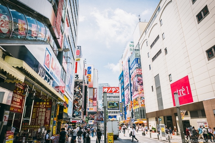 Akihabara retail stores - Akihabara Travel Guide | www.justonecookbook.com