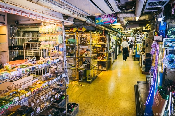small electronics vendors near Akihabara Station - Akihabara Travel Guide | www.justonecookbook.com