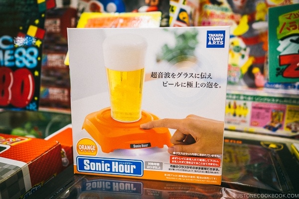 beer foamer at Don Quijote Akihabara - Akihabara Travel Guide | www.justonecookbook.com