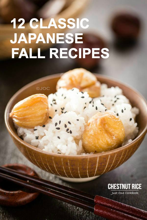 Japanese fall food recipes