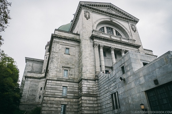 the Basilica at St.Joseph's Oratory - Montreal Travel Guide | www.justonecookbook.com