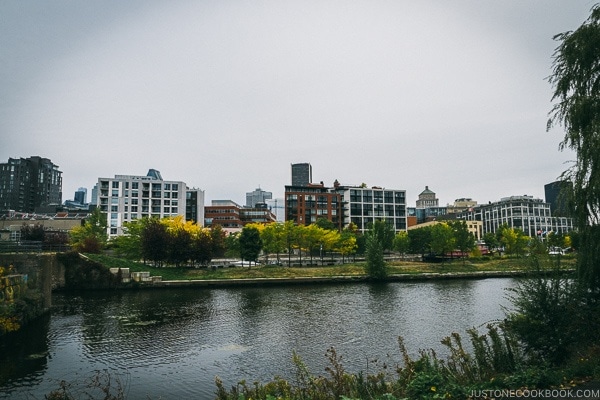 view of old Montreal - Montreal Travel Guide | www.justonecookbook.com