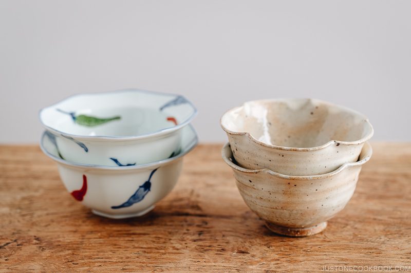 Kobachi, small bowls