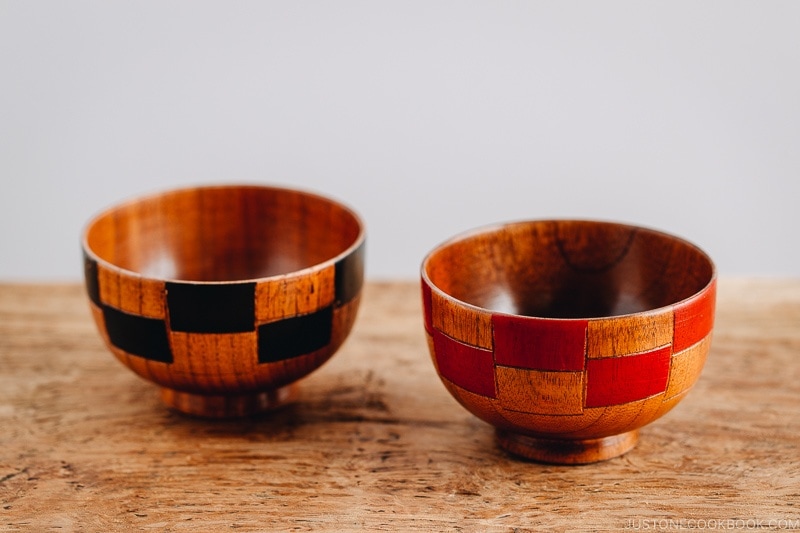 Japanese soup bowls