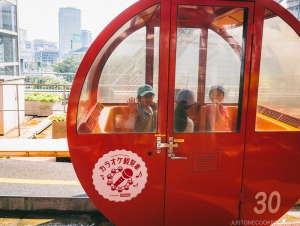 Karaoke ferris wheel - Tokyo Dome City | www.justonecookbook.com