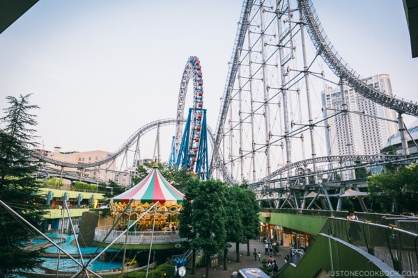 amusement park rides - Tokyo Dome City | www.justonecookbook.com