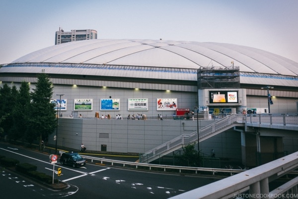 Tokyo Dome - Tokyo Dome City | www.justonecookbook.com