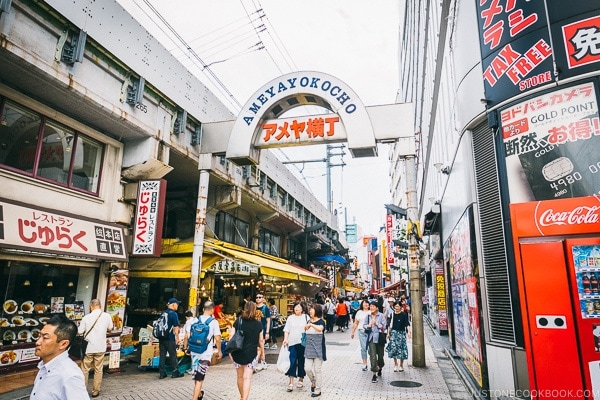 Ameyayokocho - Tokyo Ueno Travel Guide | www.justonecookbook.com