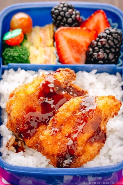 Chicken Katsu Bento | www.justonecookbook.com