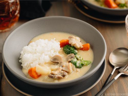 10個　VEGE WHITE STEW White Stew (Cream Stew) - RecipeTin Japan