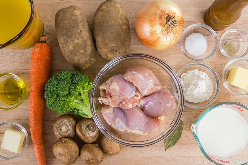 Instant pot cream stew ingredients