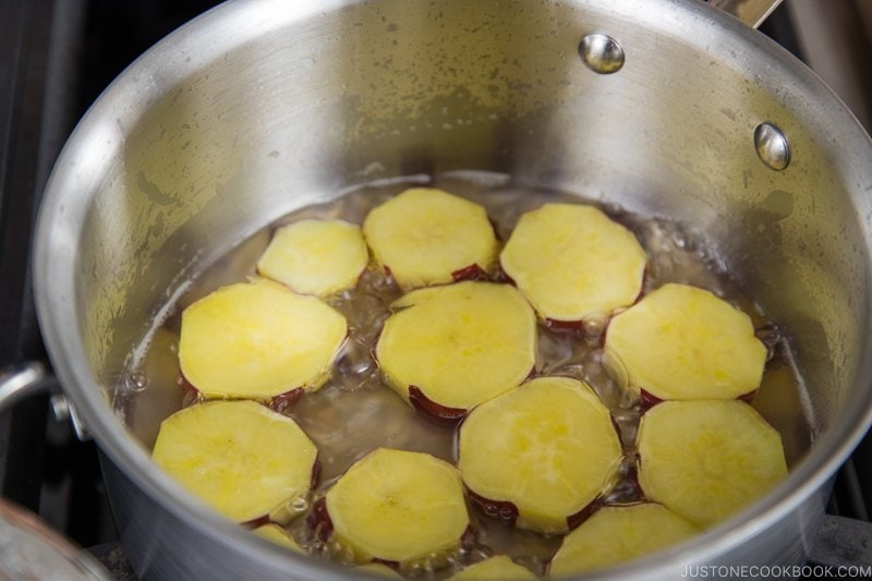 Simmered Sweet Potatoes with Lemon 7