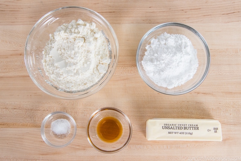 Sweet Tart Crust Ingredients