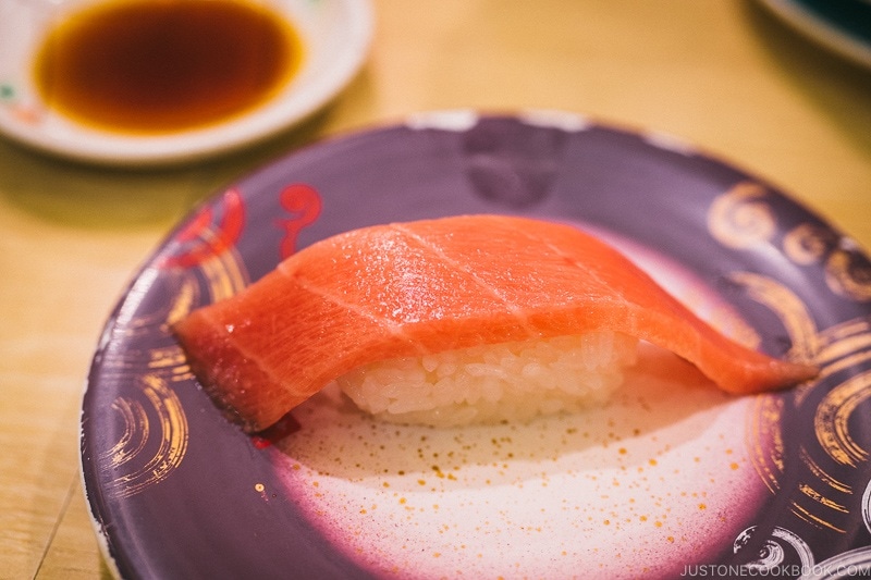 toro sushi at Toriton Sushi - Tokyo Skytree Guide | www.justonecookbook.com