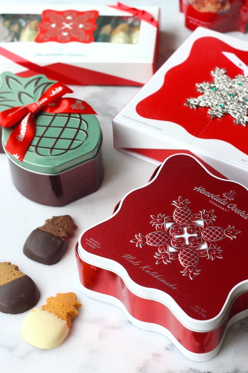 Honolulu Cookie Company Mele Kalikimaka Holiday collection giveaway on Just One Cookbook