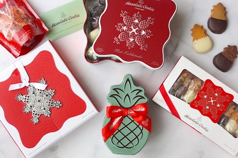 honolulu cookies Mele Kalikimaka holiday collection