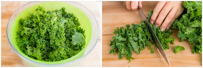 roasted cauliflower kale salad with miso tahini dressing 10