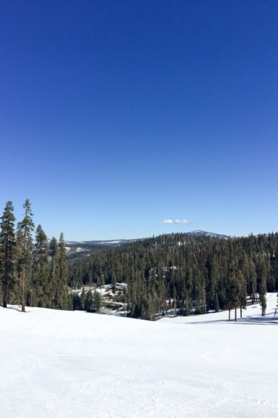 ski slope Yosemite National Park | www.justonecookbook.com