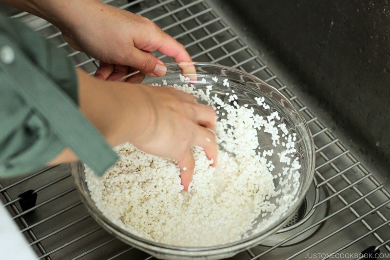 How to Make Mochi with a Stand Mixer (Homemade Mochi) お餅の作り方 • Just One  Cookbook