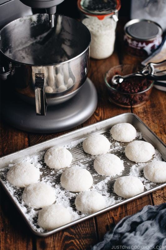How to Make Mochi with a Stand Mixer (Homemade Mochi) お餅の作り方 • Just One