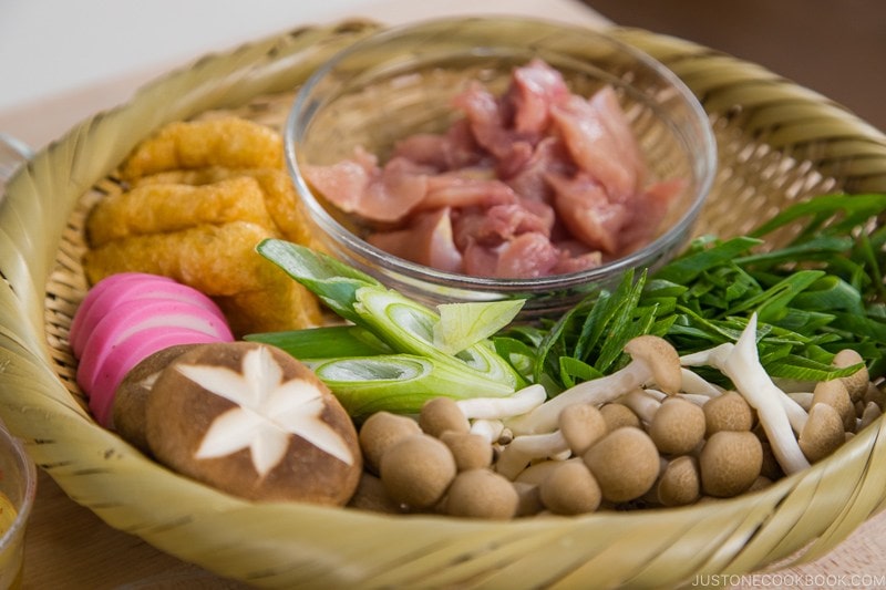 Miso Nikomi Udon Ingredients