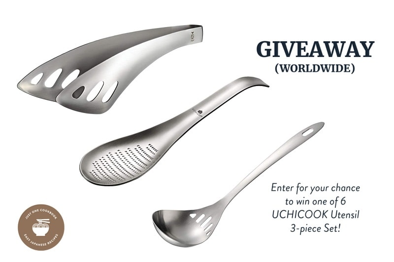 Innovative Kitchen Utensils Giveaway from UCHICOOK (Worldwide)