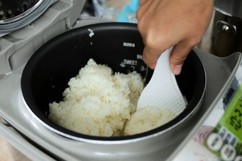 How to Make Mochi with a Stand Mixer (炊飯器とスタンドミキサーで作るお餅) | Easy Japanese Recipes at JustOneCookbook.com