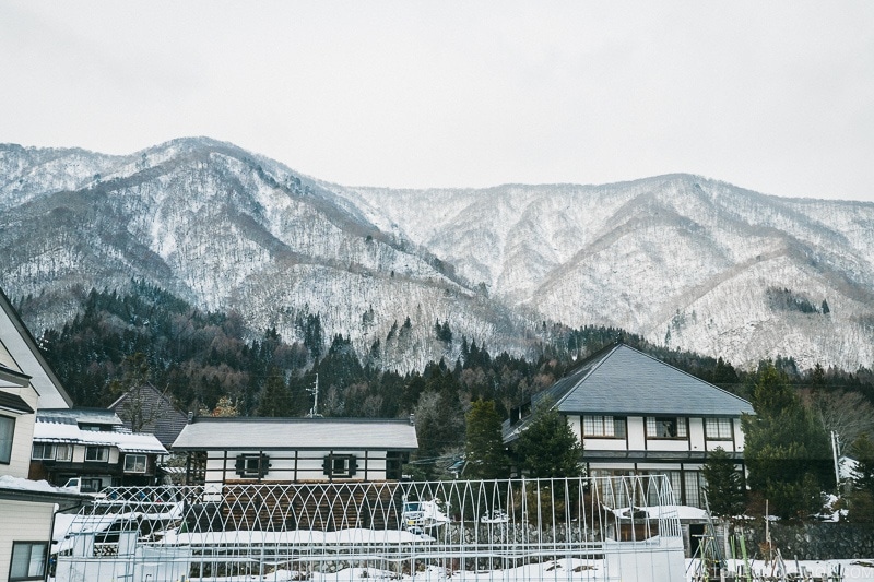 mountains near Hakuba Sanosaka Snow Resort - Hakuba Travel and Ski Guide | www.justonecookbook.com