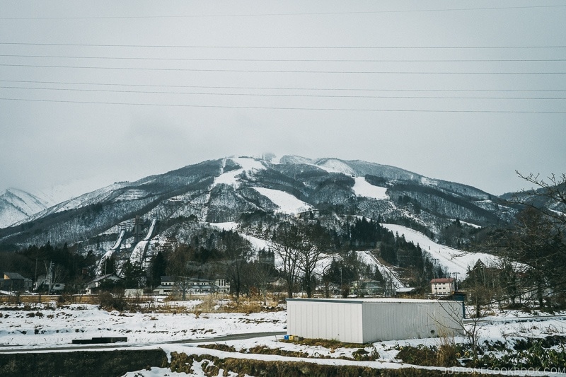 Hakuba Happo-One Snow Resort and ski jumps - Hakuba Travel and Ski Guide | www.justonecookbook.com