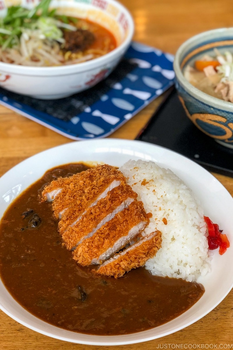 curry katsu at Cowbell Restaurant - Hakuba Travel and Ski Guide | www.justonecookbook.com