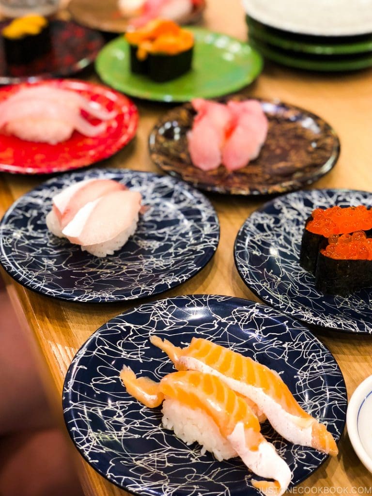Conveyor Belt Sushi in Japan 回転寿司 • Just One Cookbook