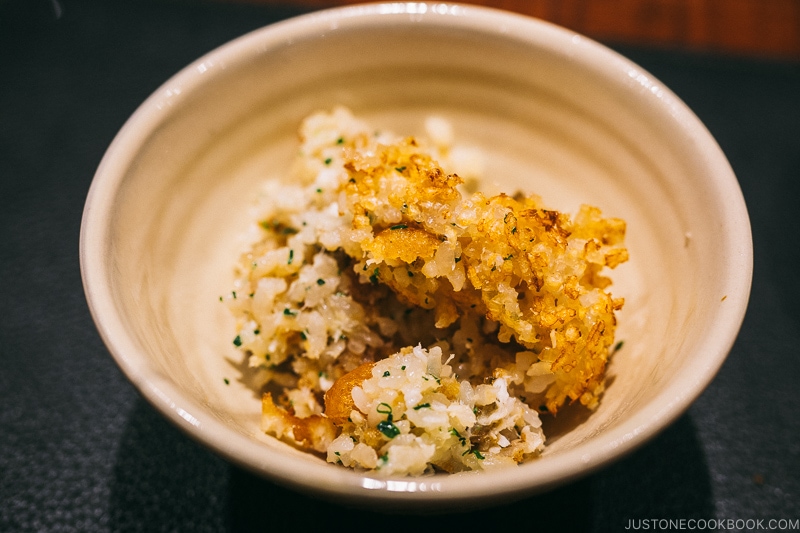 conger eel rice - Restaurant Den Tokyo | www.justonecookbook.com