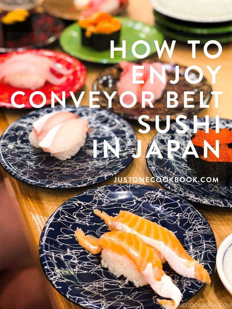 Conveyor Belt Sushi in Japan 回転寿司 • Just One Cookbook