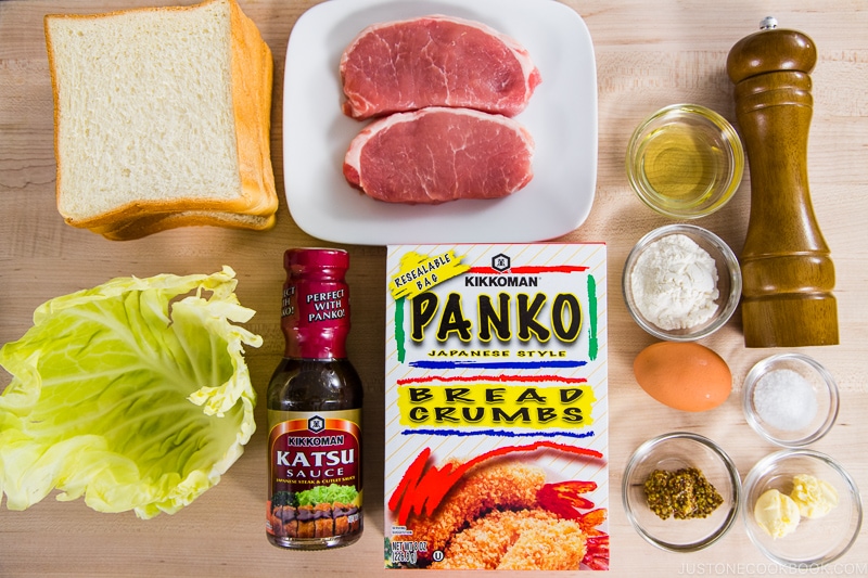 Katsu Sando Ingredients