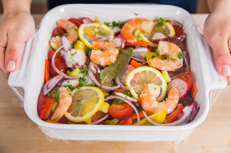 Seafood Salad with Vinaigrette 14