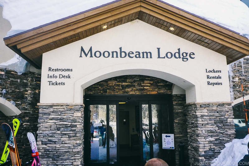 moonbeam lodge at Solitude Mountain Resort - Ski Vacation Planning in Utah | www.justonecookbook.com